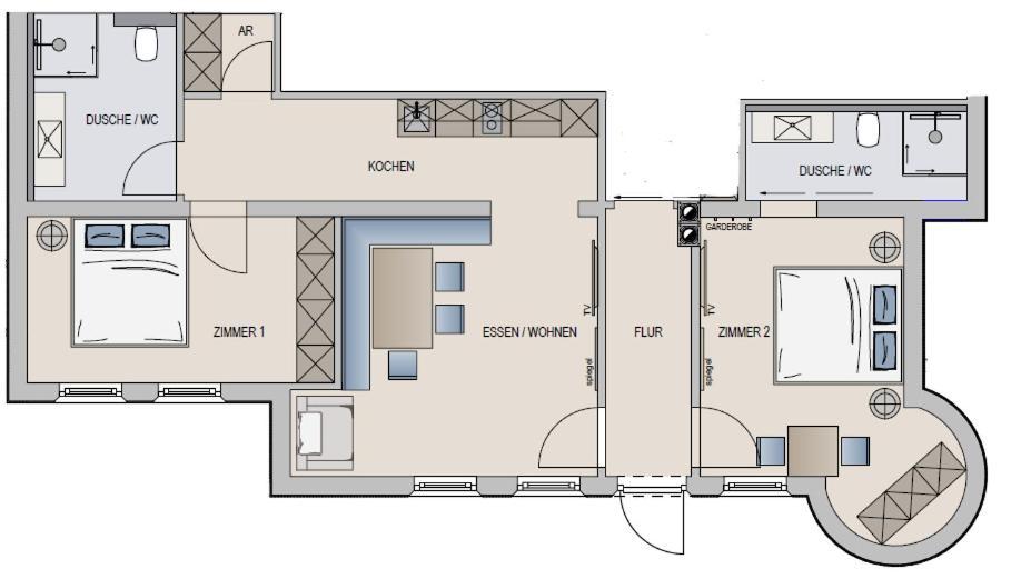 דירות סי Haus Dominik מראה חיצוני תמונה